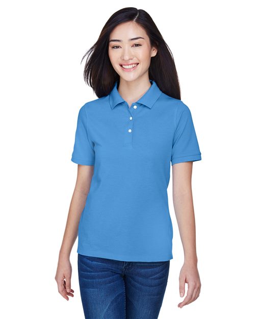 Harriton M265W - Women's Easy Blend Polo