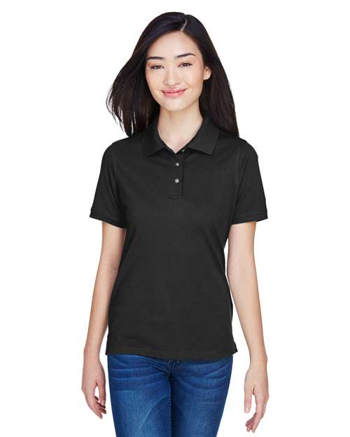 Harriton M265W - Women's Easy Blend Polo