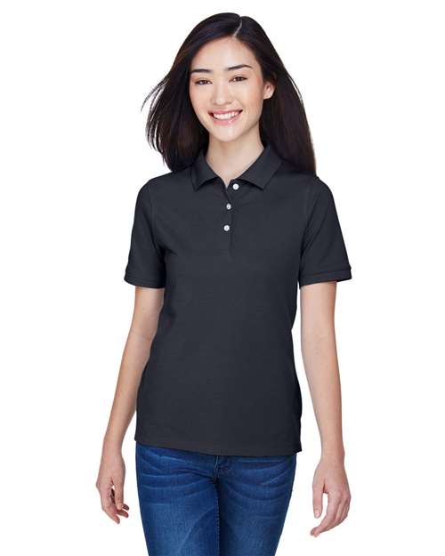 Harriton M265W - Women's Easy Blend Polo