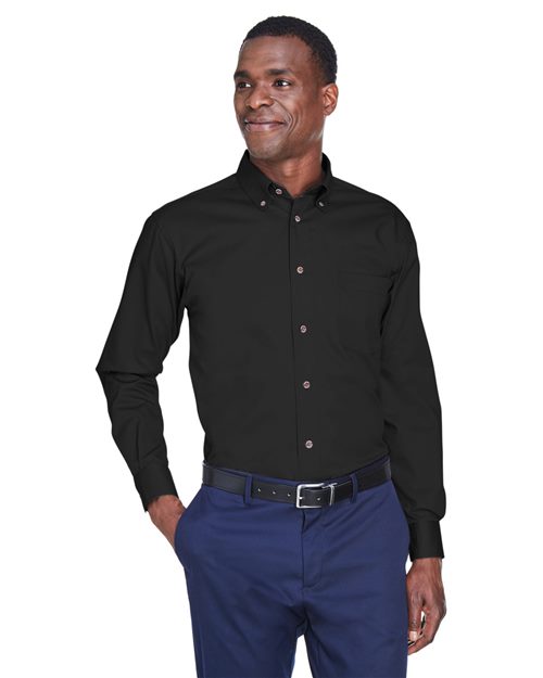 Harriton M500 - Men's Easy Blend™ Twill Shirt