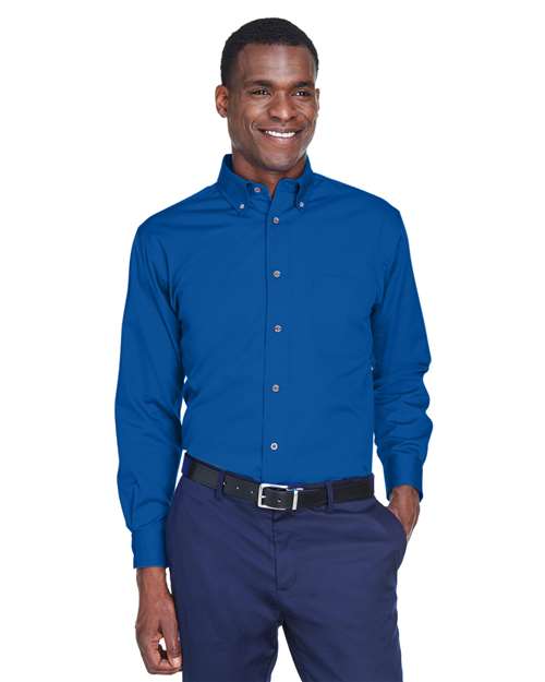 Harriton M500 - Men's Easy Blend™ Twill Shirt