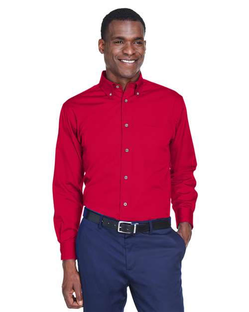 Harriton M500 - Men's Easy Blend™ Twill Shirt