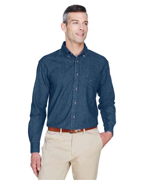 Harriton M550 - Men's Denim Shirt
