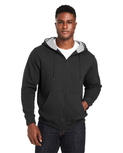 Harriton M711T - Unisex Tall ClimaBloc™ Lined Heavyweight Hooded Sweatshirt