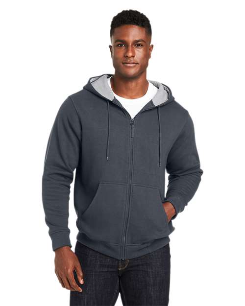 Harriton M711T - Unisex Tall ClimaBloc™ Lined Heavyweight Hooded Sweatshirt