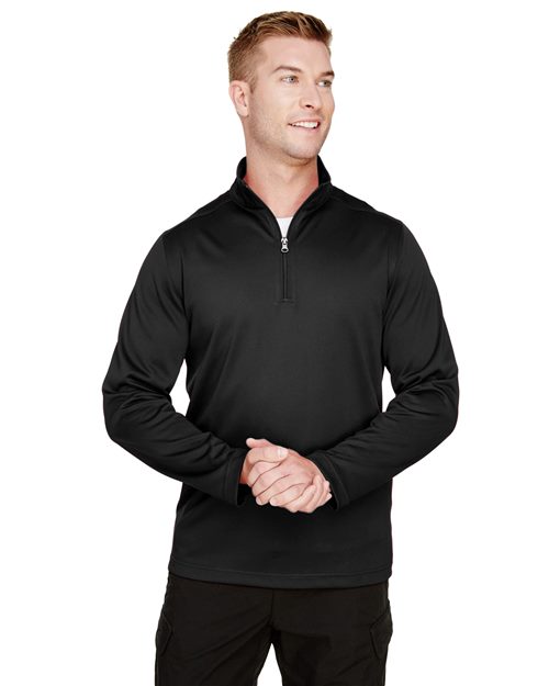 Harriton M748 - Men's Advantage Snag Protection Plus Quarter-Zip Pullover