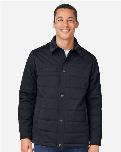 Harriton M821 - Unisex Guardian Soft Shell Chore Coat