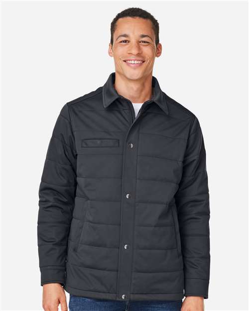 Harriton M821 - Unisex Guardian Soft Shell Chore Coat