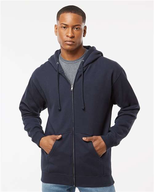 Independent Trading Co. IND4000Z - Unisex Heavyweight Full-Zip Hooded Sweatshirt