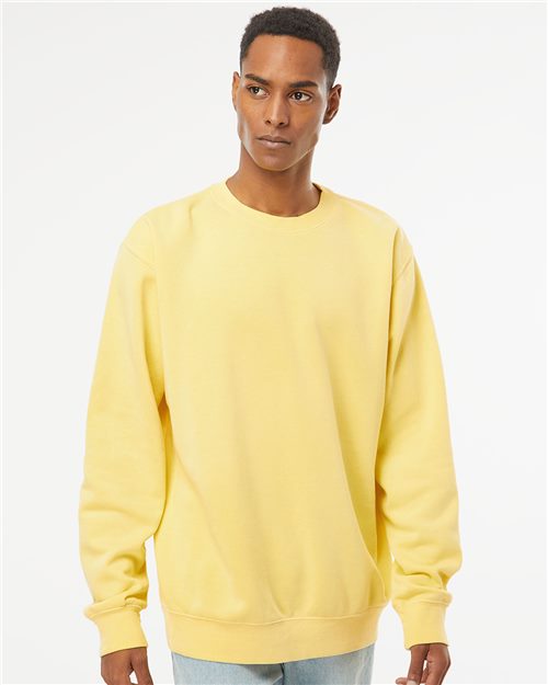 Independent Trading Co. PRM3500 - Unisex Midweight Pigment-Dyed Crewneck Sweatshirt