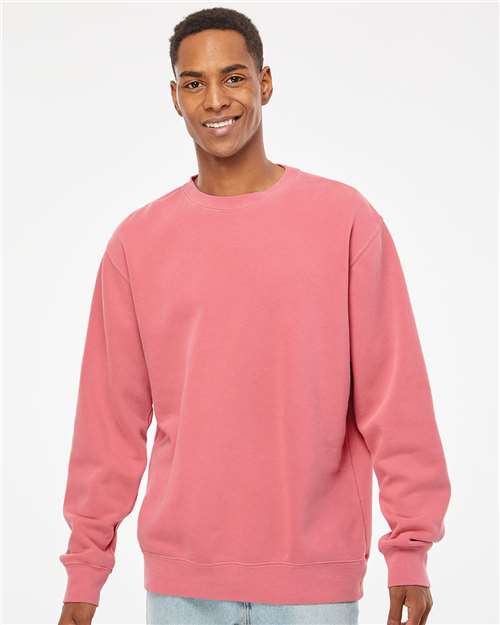 Independent Trading Co. PRM3500 - Unisex Midweight Pigment-Dyed Crewneck Sweatshirt