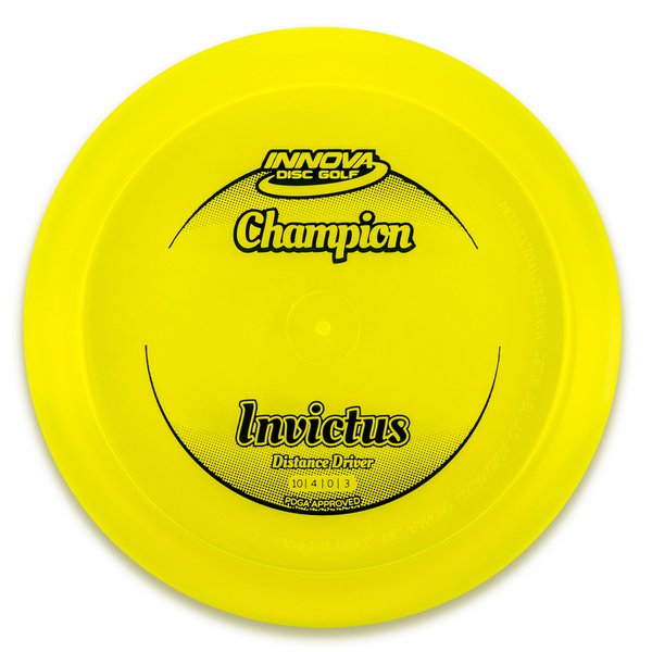 INNOVA DISC GOLF CANADA	Invictus Champion	Distance Driver	High Hold	Durable Fade	High Flexibility	Grip Enhanced	Weather Resistant	Consistent Fade