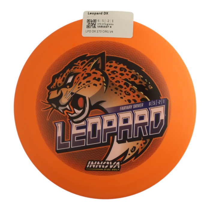 Innova Disc Golf Canada DX Leopard 	Fairway Driver	Good Glide	Increased Control	Versatile	good Speed Improved Glide	Comfortable Grip	Signature Edition	High Hold	High Flexibility	Durable Flex