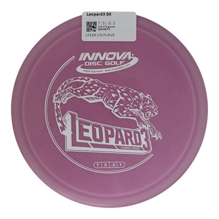 Innova Disc Golf Canada DX Leopard3  Fairway Driver	Excellent grip	Lightweight options available	Great durability	Good for beginners	good pricing	Great for learning techniques Glow smooth finish good glide good grip