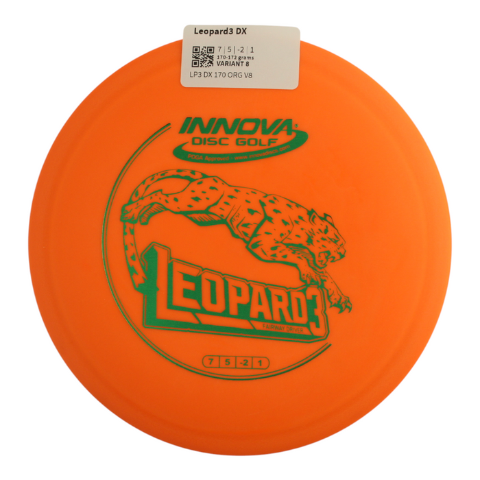 Innova Disc Golf Canada DX Leopard3  Fairway Driver	Excellent grip	Lightweight options available	Great durability	Good for beginners	good pricing	Great for learning techniques Glow smooth finish good glide good grip
