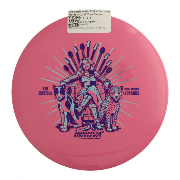 Leopard3 Metal Flake Star (Kat Mertsch 2026 Tour Series)