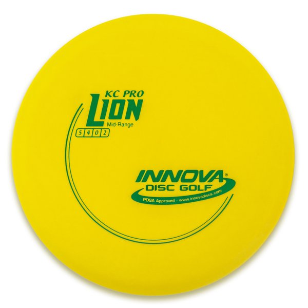 Innova Disc Golf Canada 
Lion Midrange	Wind Resistant	Moderate Durability	Reduced Power	Fade Stability	Versatile Mold	Consistent Control Durable