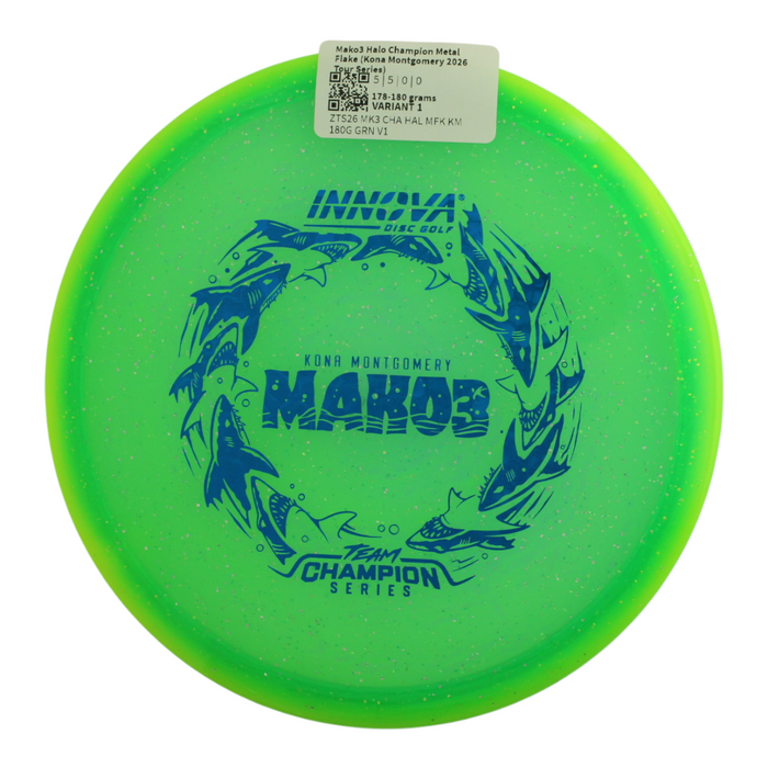 Mako3 Halo Champion Metal Flake (Kona Montgomery 2026 Tour Series)
