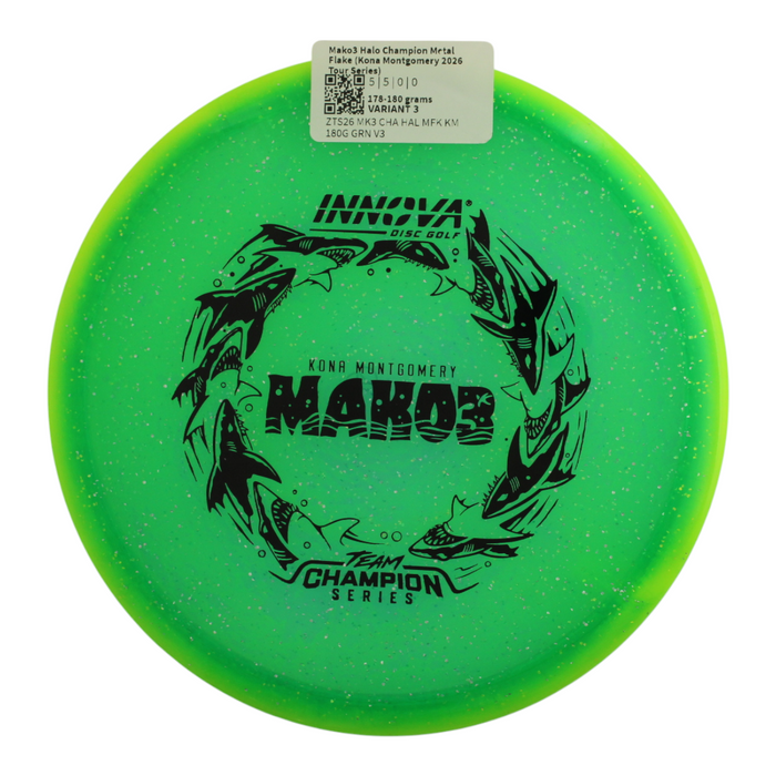 Mako3 Halo Champion Metal Flake (Kona Montgomery 2026 Tour Series)