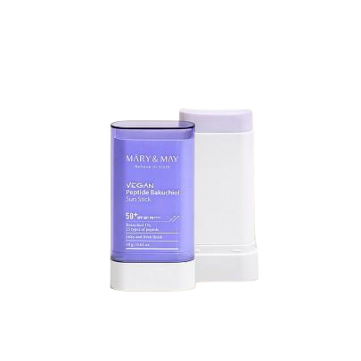 [Mary&May] Vegan Peptide Bakuchiol Sun Stick SPF50+ PA++++ 18g-Luxiface.com