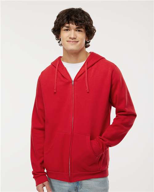 M&O 3331 - Unisex Zipper Fleece Hoodie