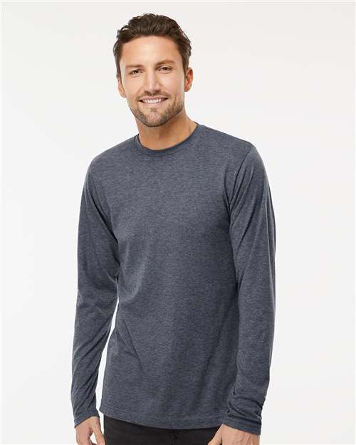 M&O 3520 - Poly-Blend Long Sleeve T-Shirt