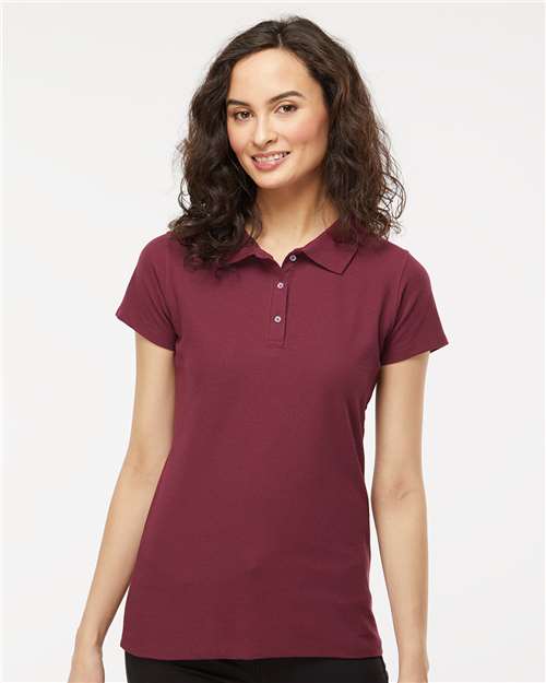 M&O 7007 - Women's Soft Touch Polo