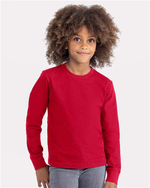 Next Level 3311 - Youth Cotton Long Sleeve T-Shirt