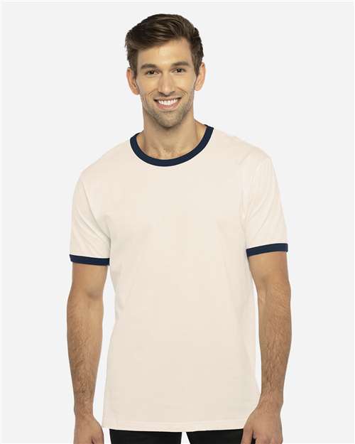 Next Level 3604 - Unisex Cotton Ringer T-Shirt