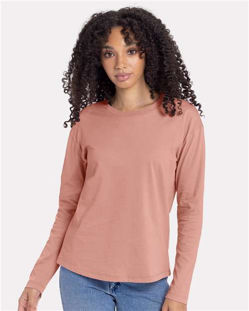 Next Level 3911 - Women's Cotton Relaxed Long Sleeve T-Shirt