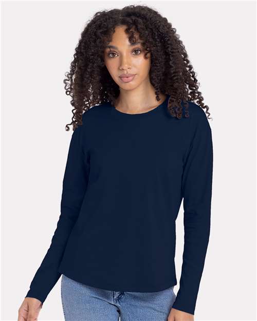 Next Level 3911 - Women's Cotton Relaxed Long Sleeve T-Shirt