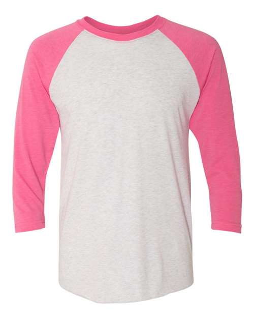 Vintage Pink Sleeves/ Heather White Body / XS