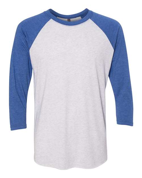 Vintage Royal Sleeves/ Heather White Body / XS