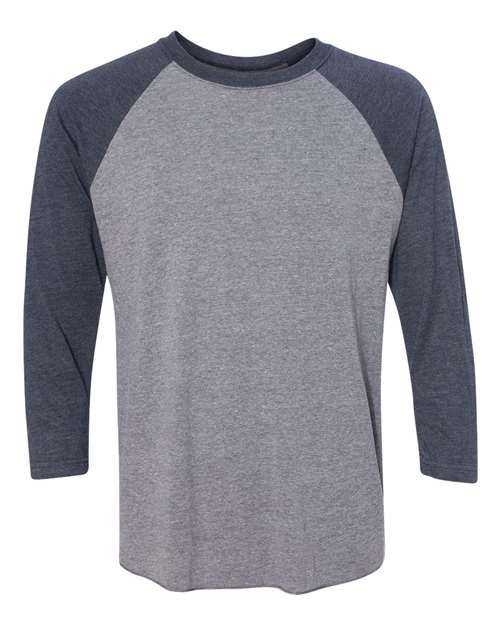 Vintage Navy Sleeves/ Premium Heather Body / XS