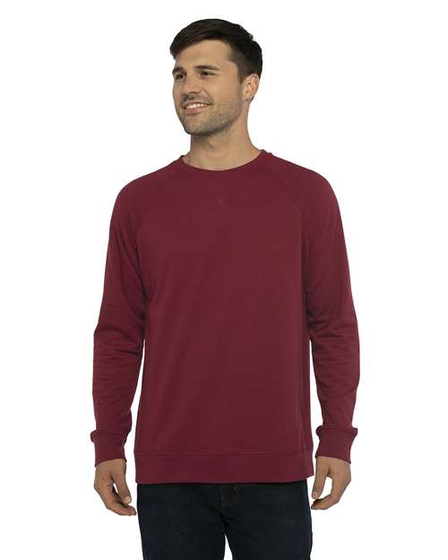 Next Level 9000 - Unisex Laguna Raglan Crewneck Sweatshirt