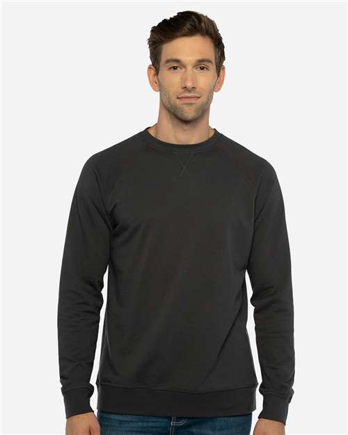 Next Level 9000 - Unisex Laguna Raglan Crewneck Sweatshirt
