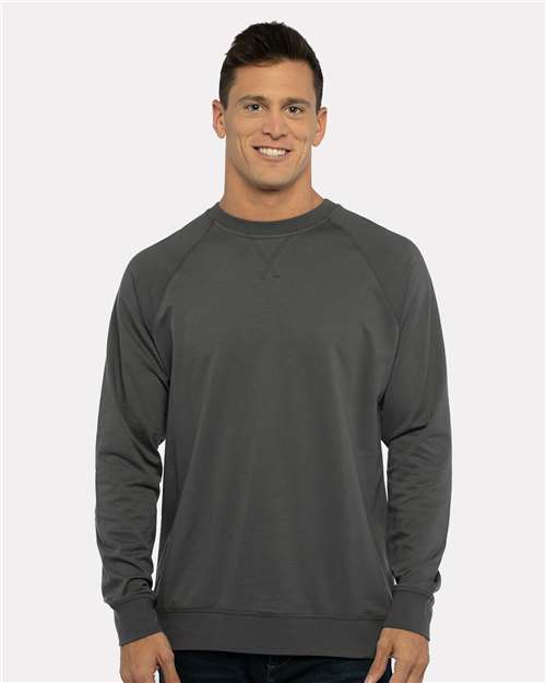 Next Level 9000 - Unisex Laguna Raglan Crewneck Sweatshirt