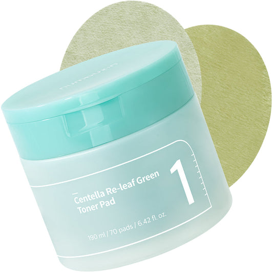 Numbuzin No.1 Centella Re-leaf Green Toner Pad 70ea