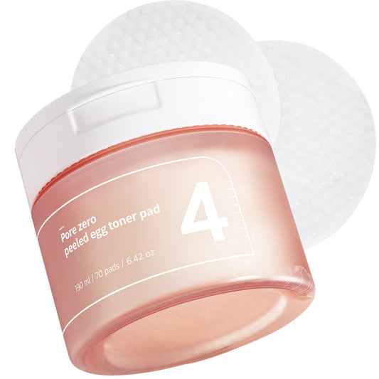 Numbuzin No.4 Pore Zero Peeled Egg Toner Pad 70ea