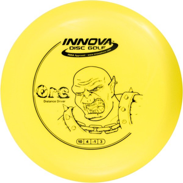 INNOVA DISC GOLF CANADA	Orc	Distance Driver	Weather Hold	Increased Stability	Good Fade	Controlled Shot	Cold Comfort	Softens Time