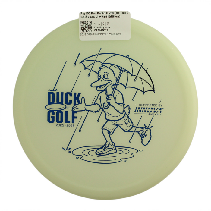Pig KC Pro Proto Glow (BC Duck Golf 2026 Limited Edition)