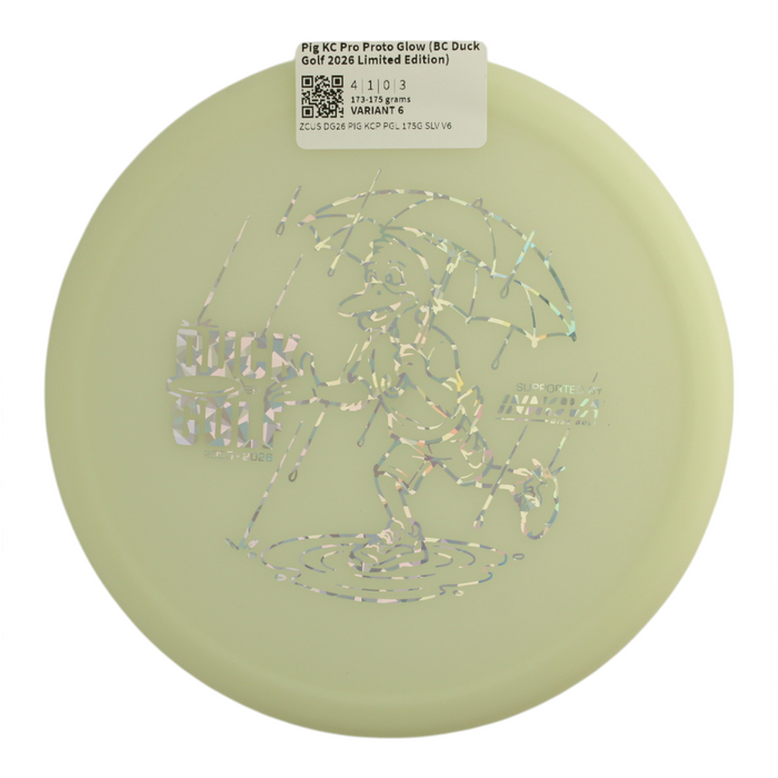 Pig KC Pro Proto Glow (BC Duck Golf 2026 Limited Edition)