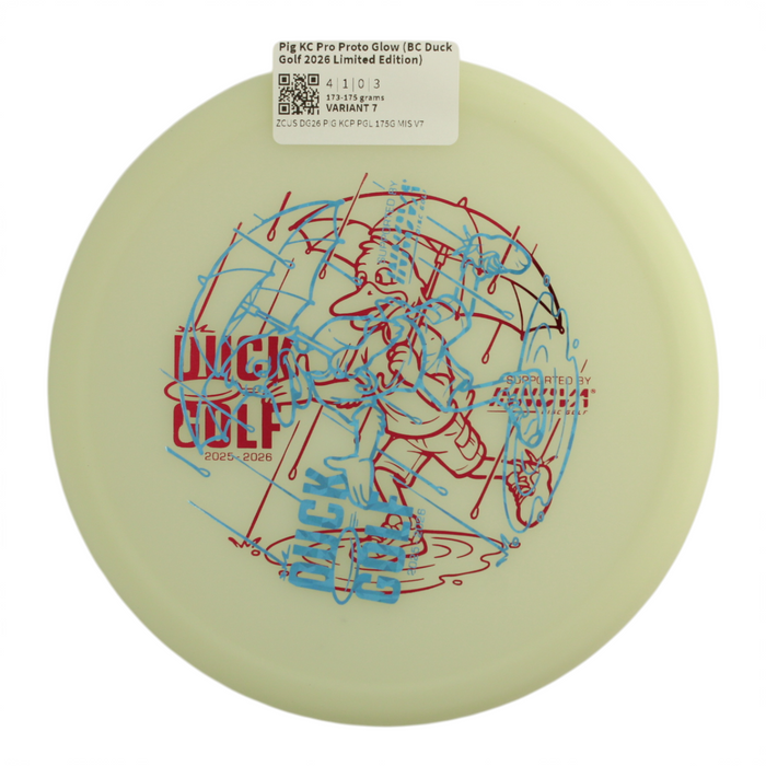 Pig KC Pro Proto Glow (BC Duck Golf 2026 Limited Edition)