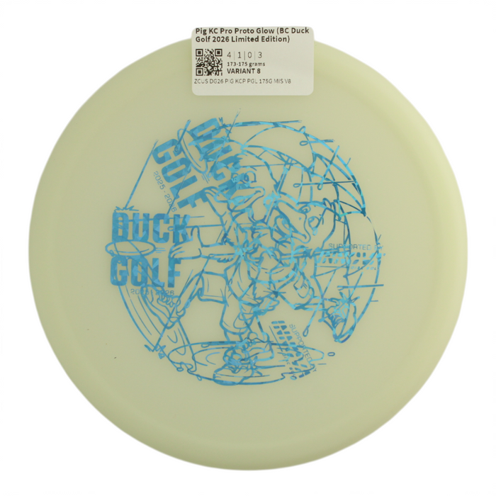 Pig KC Pro Proto Glow (BC Duck Golf 2026 Limited Edition)