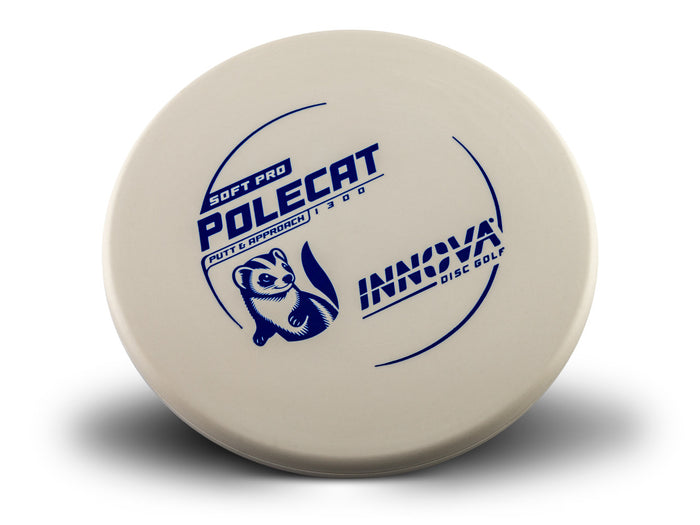 INNOVA DISC GOLF CANADA Polecat
Soft grip	High durability	Stable flight path	Resistant to scratches	Ideal for all players good grip Deep hold easy to use