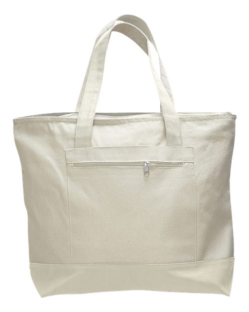Q-Tees Q1300 - 19L Zippered Tote
