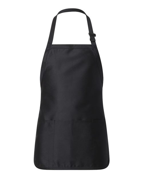 Q-Tees Q4250 - Full-Length Apron with Pouch Pocket