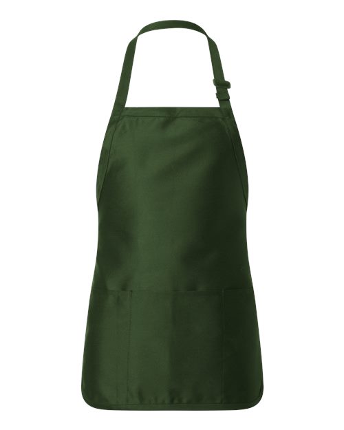 Q-Tees Q4250 - Full-Length Apron with Pouch Pocket