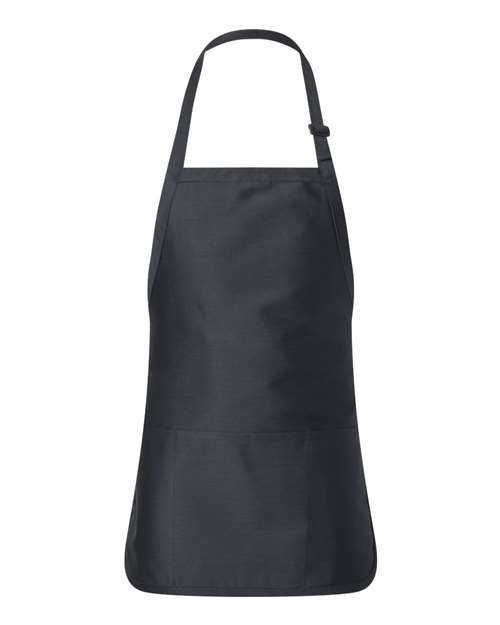Q-Tees Q4250 - Full-Length Apron with Pouch Pocket