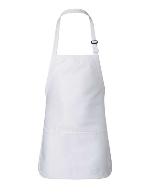 Q-Tees Q4250 - Full-Length Apron with Pouch Pocket